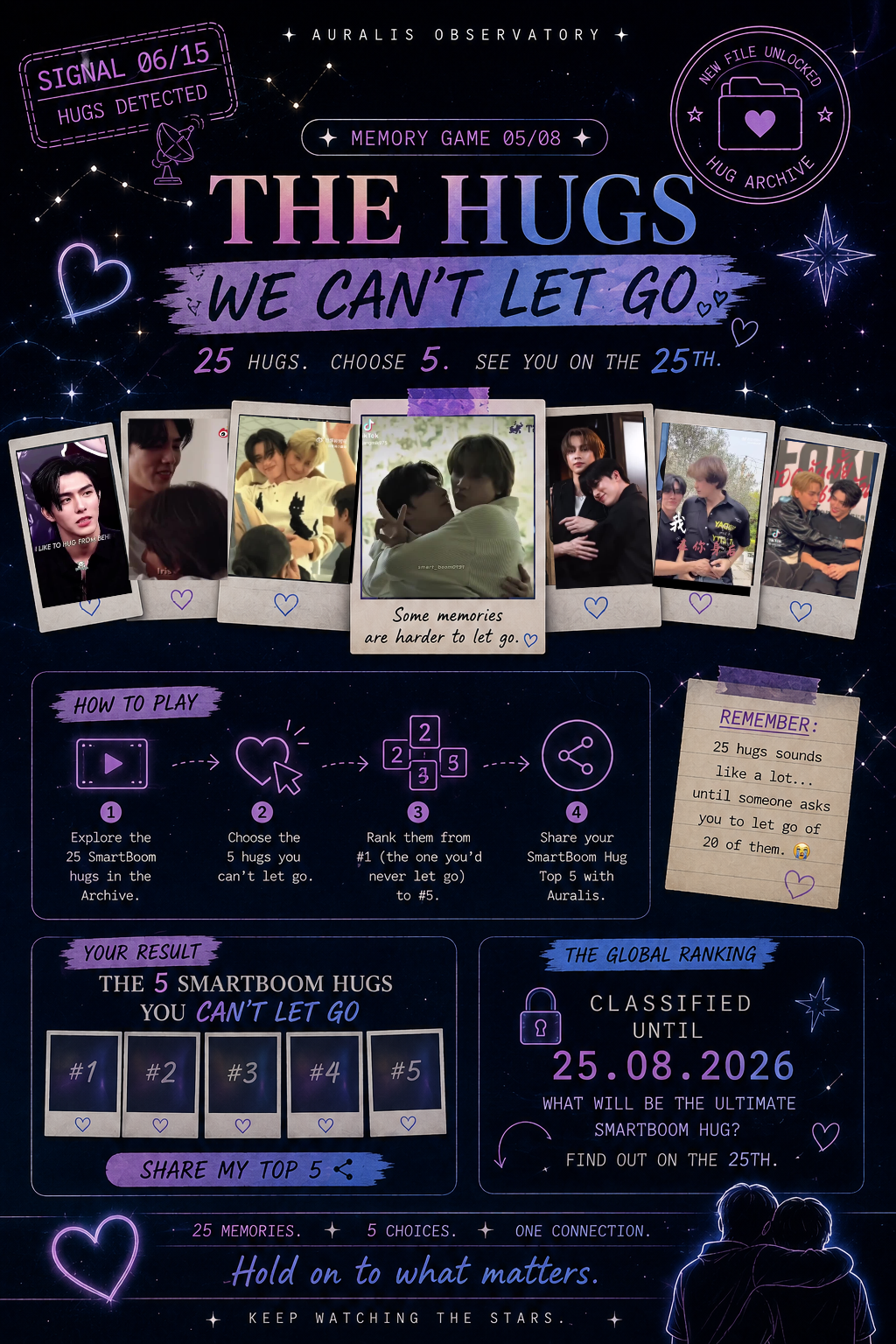 THE HUGS WE CAN'T LET GO