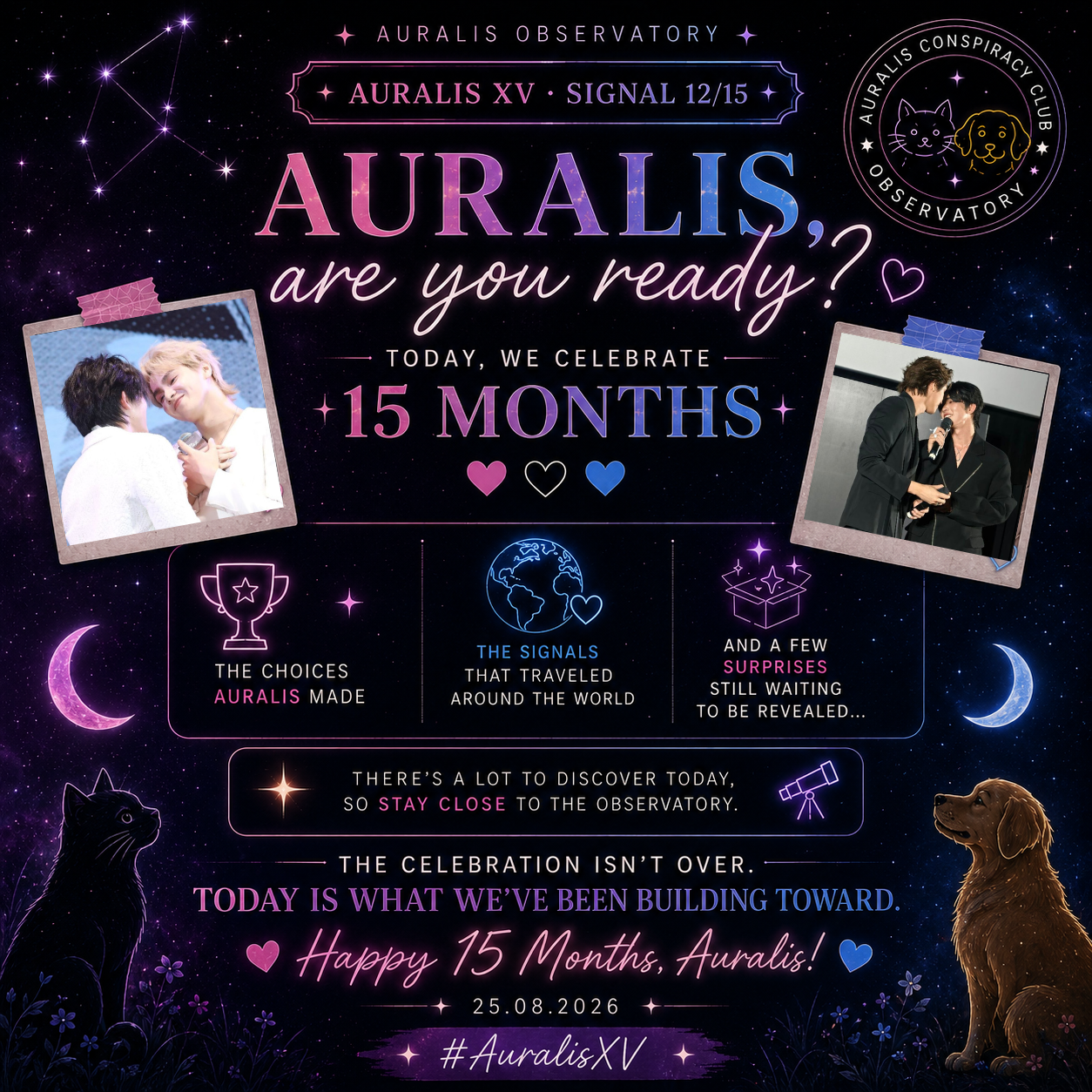 📡 AURALIS XV · SIGNAL 12/15